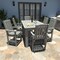 Highwood Usa Lehigh 7pc Rectangular Counter Height Outdoor Patio Furniture Dining Set 72 x 42 AD-ST7LH2CO4BA-CGE - alternate 2